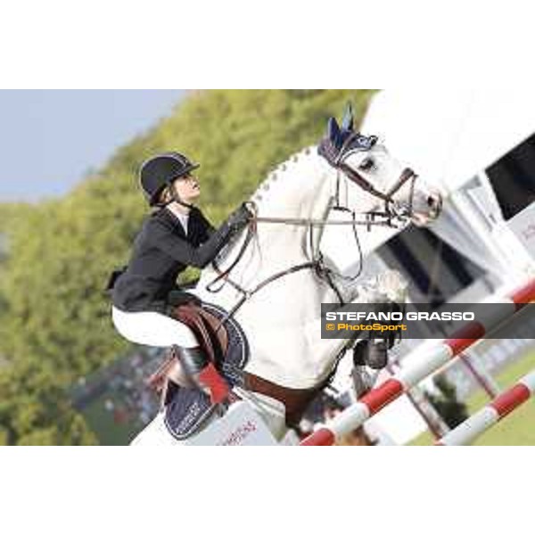 LGCT of Chantilly - Class 2 - Jennifer Gates (USA) on Pumped Up Kicks - Chantilly, , 13 July 2018 - ph.Stefano Grasso/LGCT