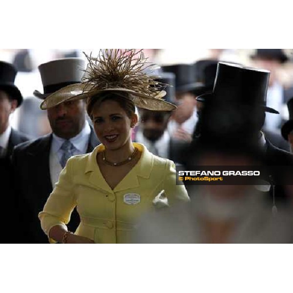Princess Haya arrives in the Royal Enclosure at Royal Ascot 2nd day Ascot, 18th june 2008 ph. Stefano Grasso