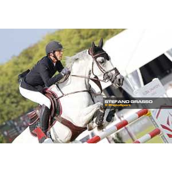 LGCT of Chantilly - Class 2 - Kevin Staut (FRA) on Fleurbelle N - Chantilly, , 13 July 2018 - ph.Stefano Grasso/LGCT