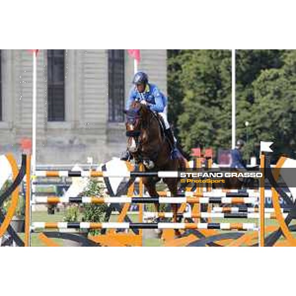 LGCT of Chantilly - Class 2 - Christian Ahlmann (GER) on Take A Chance on me Z - Chantilly, , 13 July 2018 - ph.Stefano Grasso/LGCT