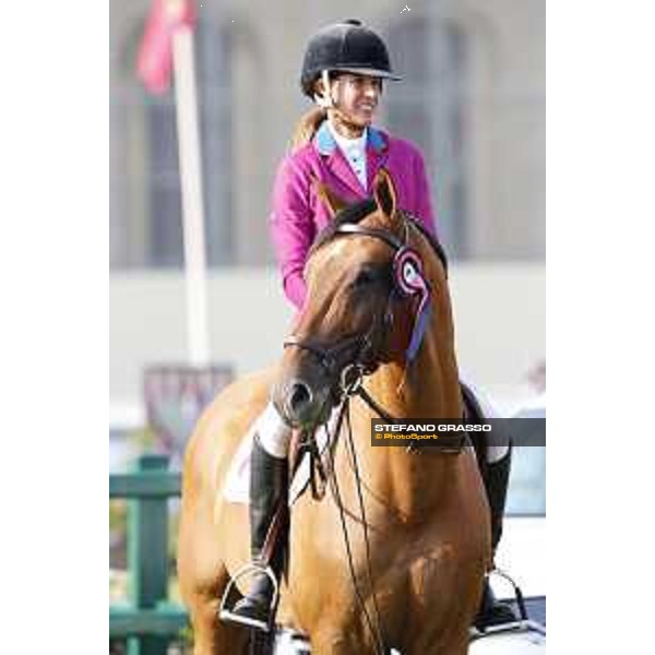 LGCT of Chantilly - Class 2 - Prize giving ceremony - Luciana Diniz (POR) - Chantilly, , 13 July 2018 - ph.Stefano Grasso/LGCT