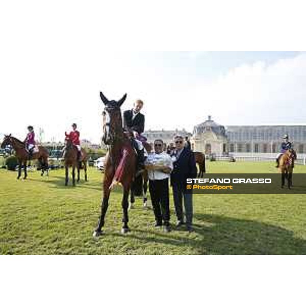 LGCT of Chantilly - Class 2 - Prize giving ceremony - Marcus Ehning (GER) - Chantilly, , 13 July 2018 - ph.Stefano Grasso/LGCT