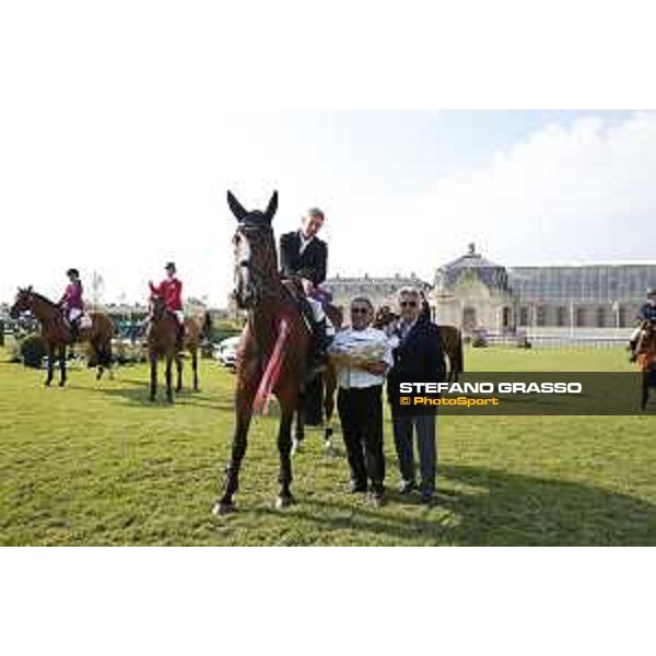 LGCT of Chantilly - Class 2 - Prize giving ceremony - Marcus Ehning (GER) - Chantilly, , 13 July 2018 - ph.Stefano Grasso/LGCT