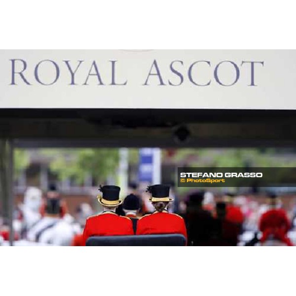 the Royal procession at Royal Ascot 2nd day Ascot, 18th june 2008 ph. Stefano Grasso