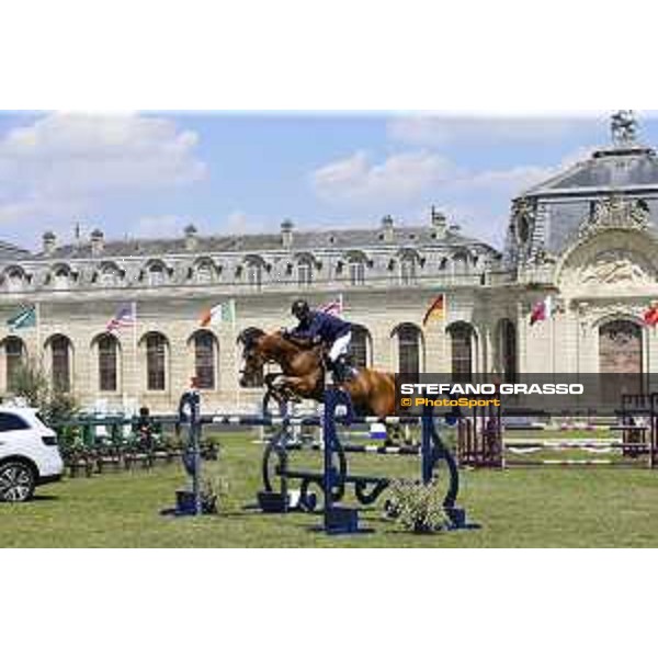 LGCT of Chantilly - Class 5 - Cedric Angot (FRA) on Talent des Moitiers - Chantilly, , 15 July 2018 - ph.Stefano Grasso/LGCT