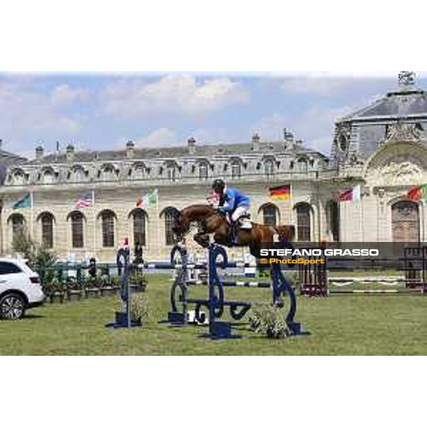 LGCT of Chantilly - Class 5 - Christian Ahlmann (GER) on Take A Chance on me Z - Chantilly, , 15 July 2018 - ph.Stefano Grasso/LGCT