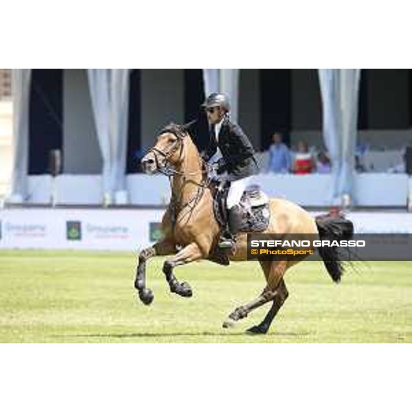 LGCT of Chantilly - Class 5 - Abdel Said (EGY) on Hope van Scherpen Donder - Chantilly, , 15 July 2018 - ph.Stefano Grasso/LGCT