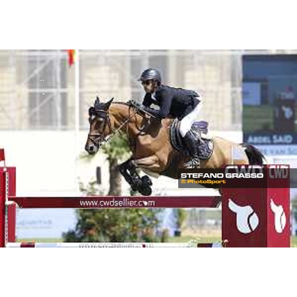LGCT of Chantilly - Class 5 - Abdel Said (EGY) on Hope van Scherpen Donder - Chantilly, , 15 July 2018 - ph.Stefano Grasso/LGCT