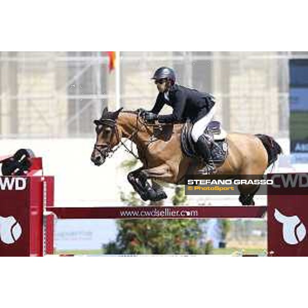 LGCT of Chantilly - Class 5 - Abdel Said (EGY) on Hope van Scherpen Donder - Chantilly, , 15 July 2018 - ph.Stefano Grasso/LGCT