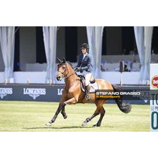 LGCT of Chantilly - Class 5 - Alexandra Thornton (GBR) on Charielle - Chantilly, , 15 July 2018 - ph.Stefano Grasso/LGCT