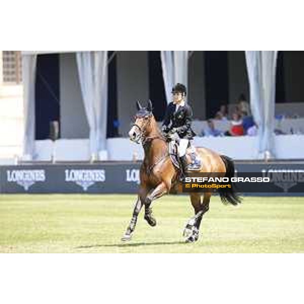 LGCT of Chantilly - Class 5 - Edwina Tops-Alexander (AUS) on Veronese Teamjoy - Chantilly, , 15 July 2018 - ph.Stefano Grasso/LGCT