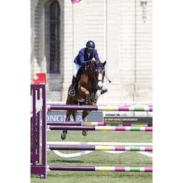 LGCT of Chantilly - Class 5 - Cedric Angot (FRA) on Talent des Moitiers - Chantilly, , 15 July 2018 - ph.Stefano Grasso/LGCT