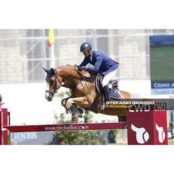 LGCT of Chantilly - Class 5 - Cedric Angot (FRA) on Talent des Moitiers - Chantilly, , 15 July 2018 - ph.Stefano Grasso/LGCT
