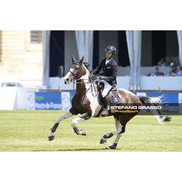 LGCT of Chantilly - Class 5 - Marc Dilasser (FRA) on Utah van de Rock - Chantilly, , 15 July 2018 - ph.Stefano Grasso/LGCT