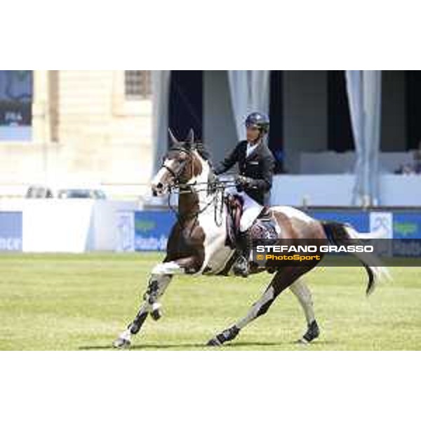 LGCT of Chantilly - Class 5 - Marc Dilasser (FRA) on Utah van de Rock - Chantilly, , 15 July 2018 - ph.Stefano Grasso/LGCT