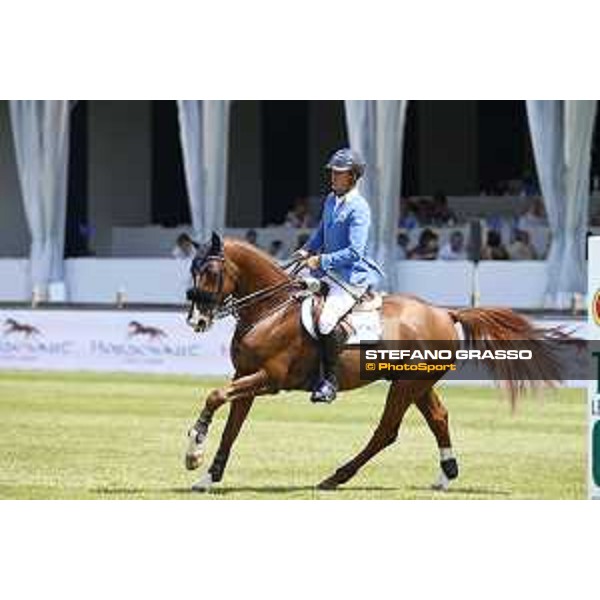LGCT of Chantilly - Class 5 - Christian Ahlmann (GER) on Take A Chance on me Z - Chantilly, , 15 July 2018 - ph.Stefano Grasso/LGCT