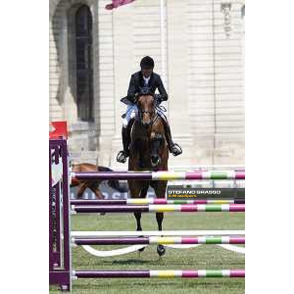 LGCT of Chantilly - Class 5 - Luiz Felipe de Azevedo Filho (BRA) on Chaccomo - Chantilly, , 15 July 2018 - ph.Stefano Grasso/LGCT