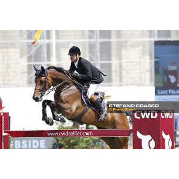 LGCT of Chantilly - Class 5 - Luiz Felipe de Azevedo Filho (BRA) on Chaccomo - Chantilly, , 15 July 2018 - ph.Stefano Grasso/LGCT