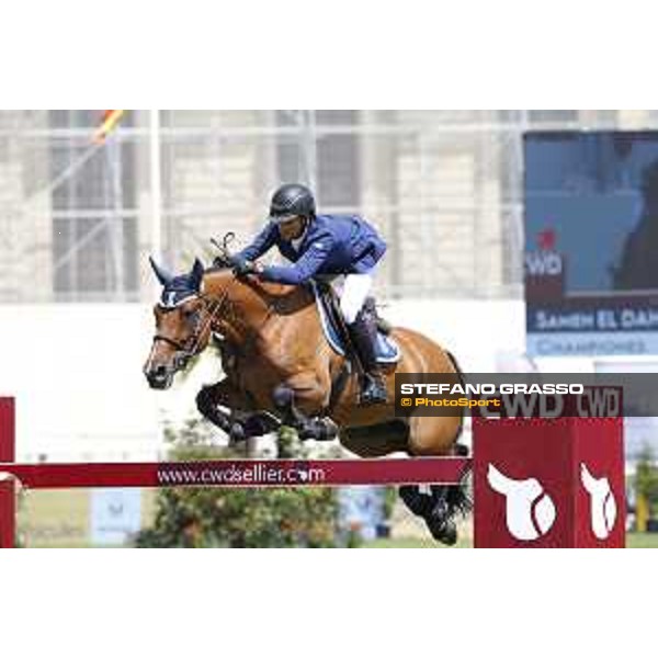 LGCT of Chantilly - Class 5 - Sameh El Dahan (EGY) on Championes - Chantilly, , 15 July 2018 - ph.Stefano Grasso/LGCT