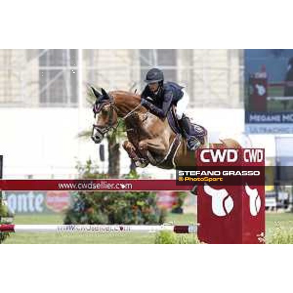 LGCT of Chantilly - Class 5 - Megane Moissonier (FRA) on Ultrachic de Charmois - Chantilly, , 15 July 2018 - ph.Stefano Grasso/LGCT
