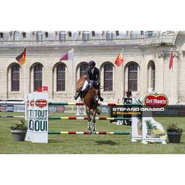 LGCT of Chantilly - Class 6 - Simon Delestre (FRA) on Sultan de Beaufour - Chantilly, , 15 July 2018 - ph.Stefano Grasso/LGCT