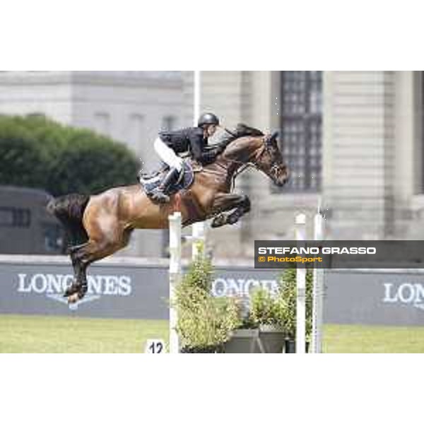 LGCT of Chantilly - Class 6 - Laura Kraut (USA) on Deauville S - Chantilly, , 15 July 2018 - ph.Stefano Grasso/LGCT