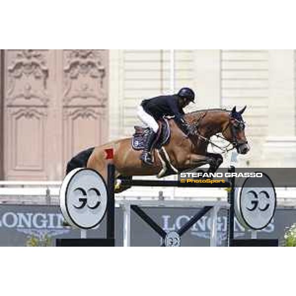 LGCT of Chantilly - Class 6 - Marc Dilasser (FRA) on Cliffton - Chantilly, , 15 July 2018 - ph.Stefano Grasso/LGCT