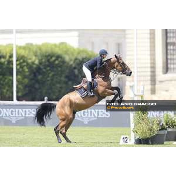 LGCT of Chantilly - Class 6 - Jane Richard Philips (SUI) on Izmir van de Bayenne - Chantilly, , 15 July 2018 - ph.Stefano Grasso/LGCT