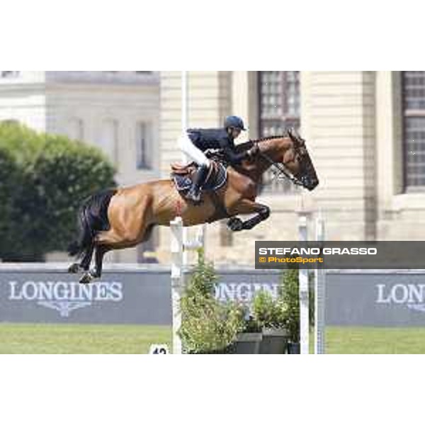 LGCT of Chantilly - Class 6 - Jane Richard Philips (SUI) on Izmir van de Bayenne - Chantilly, , 15 July 2018 - ph.Stefano Grasso/LGCT