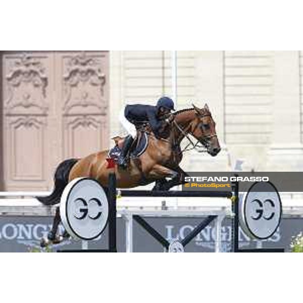 LGCT of Chantilly - Class 6 - Jane Richard Philips (SUI) on Izmir van de Bayenne - Chantilly, , 15 July 2018 - ph.Stefano Grasso/LGCT