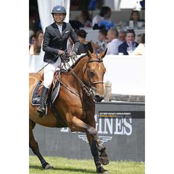 LGCT of Chantilly - Class 6 - Jane Richard Philips (SUI) on Izmir van de Bayenne - Chantilly, , 15 July 2018 - ph.Stefano Grasso/LGCT