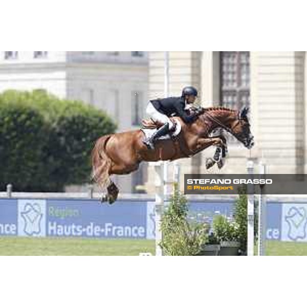 LGCT of Chantilly - Class 6 - Jerome Guery (BEL) on Hercules by Immofluisteraar - Chantilly, , 15 July 2018 - ph.Stefano Grasso/LGCT