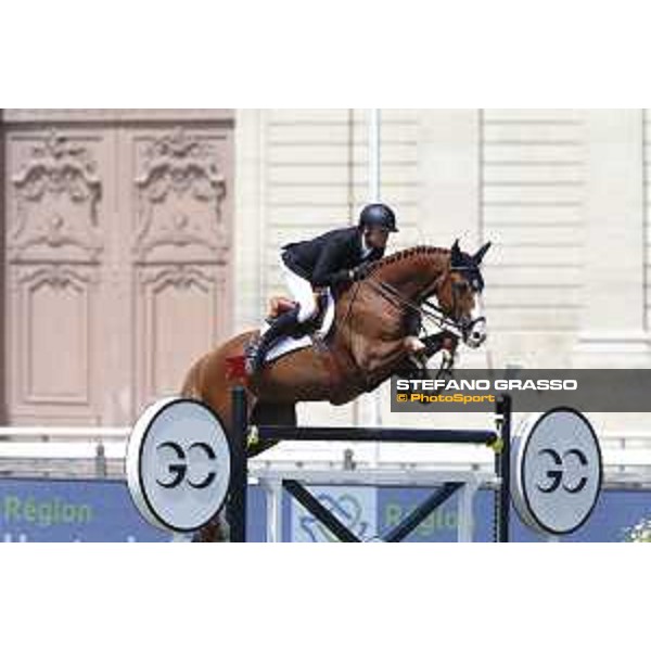 LGCT of Chantilly - Class 6 - Jerome Guery (BEL) on Hercules by Immofluisteraar - Chantilly, , 15 July 2018 - ph.Stefano Grasso/LGCT