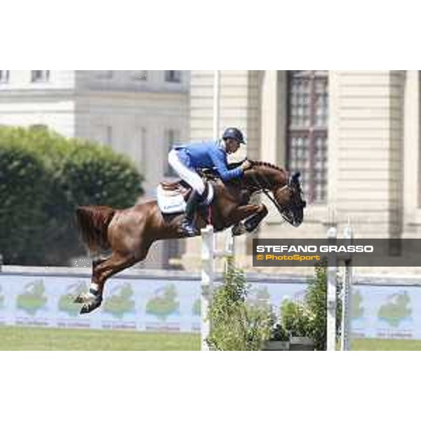 LGCT of Chantilly - Class 6 - Christian Ahlmann (GER) on Take A Chance on me Z - Chantilly, , 15 July 2018 - ph.Stefano Grasso/LGCT