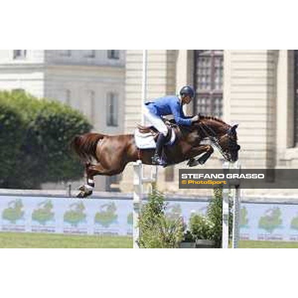 LGCT of Chantilly - Class 6 - Christian Ahlmann (GER) on Take A Chance on me Z - Chantilly, , 15 July 2018 - ph.Stefano Grasso/LGCT