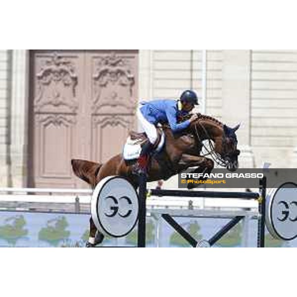 LGCT of Chantilly - Class 6 - Christian Ahlmann (GER) on Take A Chance on me Z - Chantilly, , 15 July 2018 - ph.Stefano Grasso/LGCT