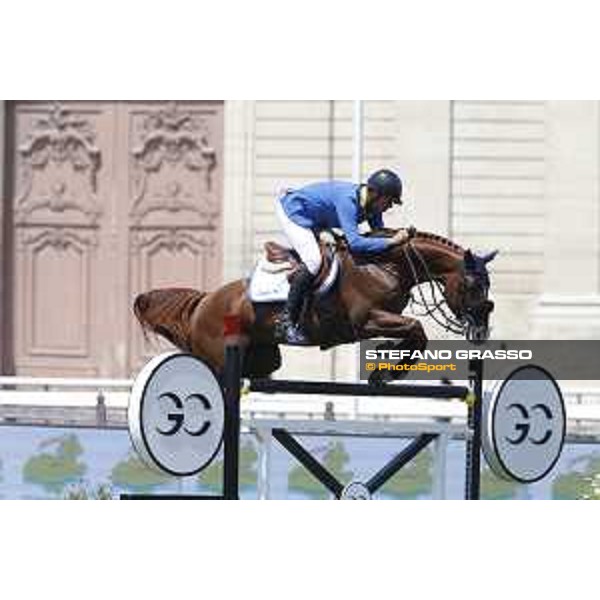 LGCT of Chantilly - Class 6 - Christian Ahlmann (GER) on Take A Chance on me Z - Chantilly, , 15 July 2018 - ph.Stefano Grasso/LGCT