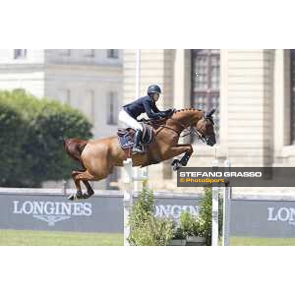 LGCT of Chantilly - Class 6 - Lauren Hough (USA) on Papa Roach - Chantilly, , 15 July 2018 - ph.Stefano Grasso/LGCT