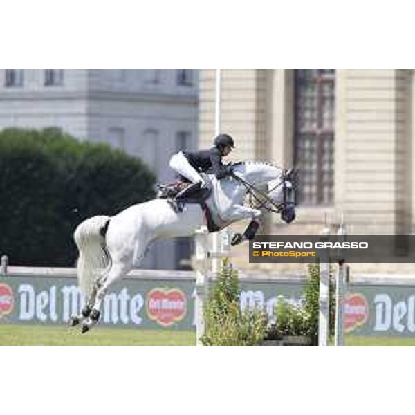 LGCT of Chantilly - Class 6 - Megane Moissonier (FRA) on Umours Batilly - Chantilly, , 15 July 2018 - ph.Stefano Grasso/LGCT