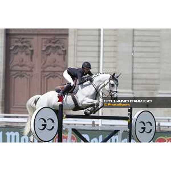 LGCT of Chantilly - Class 6 - Megane Moissonier (FRA) on Umours Batilly - Chantilly, , 15 July 2018 - ph.Stefano Grasso/LGCT
