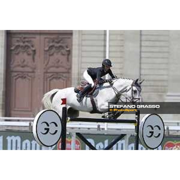 LGCT of Chantilly - Class 6 - Megane Moissonier (FRA) on Umours Batilly - Chantilly, , 15 July 2018 - ph.Stefano Grasso/LGCT