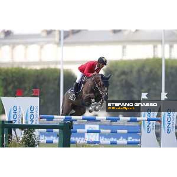 LGCT of Chantilly - Class 6 - Carlos Enrique Lopez Lizarazo (COL) on Ulhane de Conde - Chantilly, , 15 July 2018 - ph.Stefano Grasso/LGCT