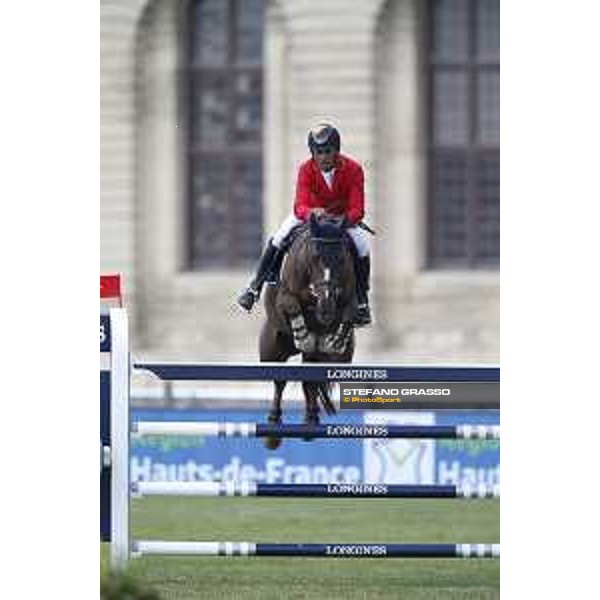 LGCT of Chantilly - Class 6 - Carlos Enrique Lopez Lizarazo (COL) on Ulhane de Conde - Chantilly, , 15 July 2018 - ph.Stefano Grasso/LGCT