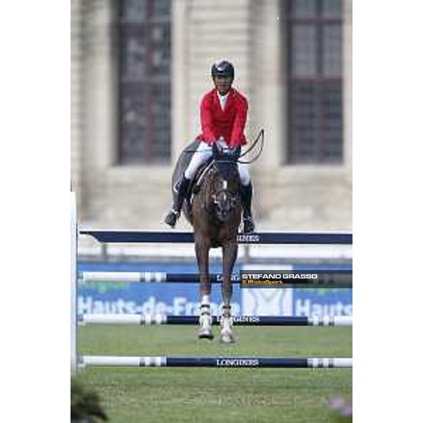 LGCT of Chantilly - Class 6 - Carlos Enrique Lopez Lizarazo (COL) on Ulhane de Conde - Chantilly, , 15 July 2018 - ph.Stefano Grasso/LGCT
