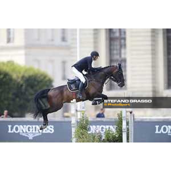 LGCT of Chantilly - Class 6 - Karel Cox (BEL) on Evert - Chantilly, , 15 July 2018 - ph.Stefano Grasso/LGCT