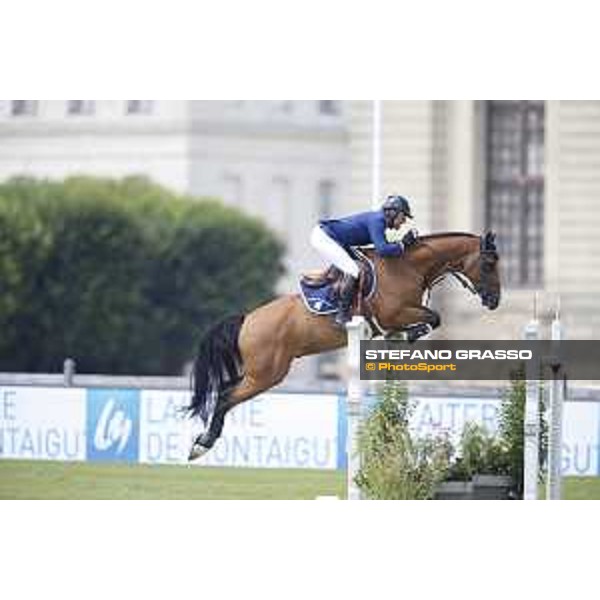 LGCT of Chantilly - Class 6 - Philippe Rozier (FRA) on Cristallo A LM - Chantilly, , 15 July 2018 - ph.Stefano Grasso/LGCT