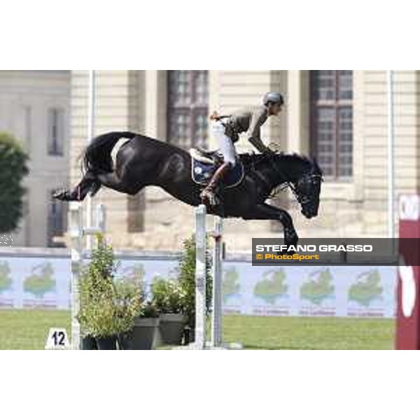 LGCT of Chantilly - Class 6 - Alberto Zorzi (ITA) on Viceversa de la Roque - Chantilly, , 15 July 2018 - ph.Stefano Grasso/LGCT