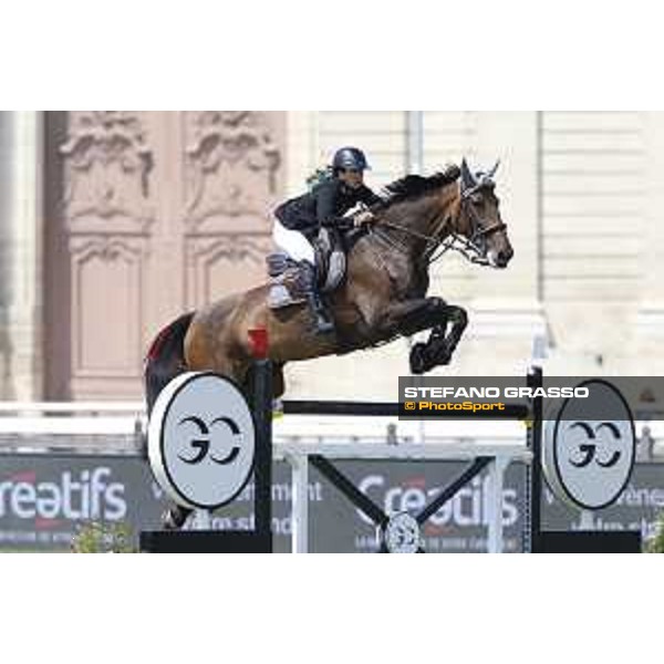 LGCT of Chantilly - Class 6 - Danielle Goldstein (ISR) on Celebrity VDL - Chantilly, , 15 July 2018 - ph.Stefano Grasso/LGCT