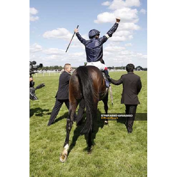 Johnny Murtagh on Yeats triumphs after winning the Gold Cup Ascot, 19th june 2008 ph. Stefano Grasso