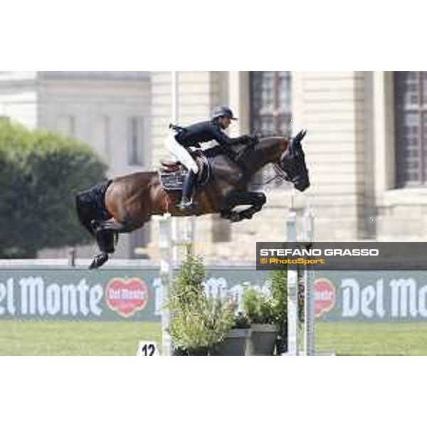 LGCT of Chantilly - Class 6 - Penelope Leprevost (FRA) on Valdelamadre Clooney - Chantilly, , 15 July 2018 - ph.Stefano Grasso/LGCT